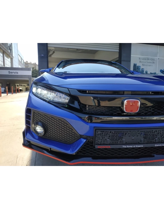 Honda Civic Fc5 2016-2020 Için Uyumlu Ön Panjur Type-R Makyajsiz Kasa