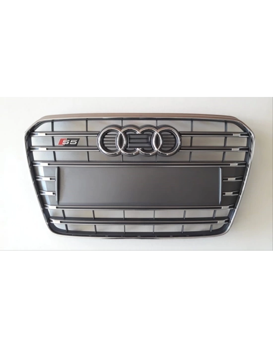 Audi A5 2012-2016 Için Uyumlu S5 Panjur - Gri