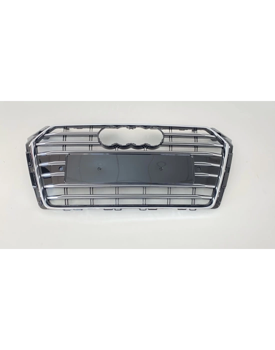 Audi A4 2016-2019 Için Uyumlu Panjur S4 Siyah