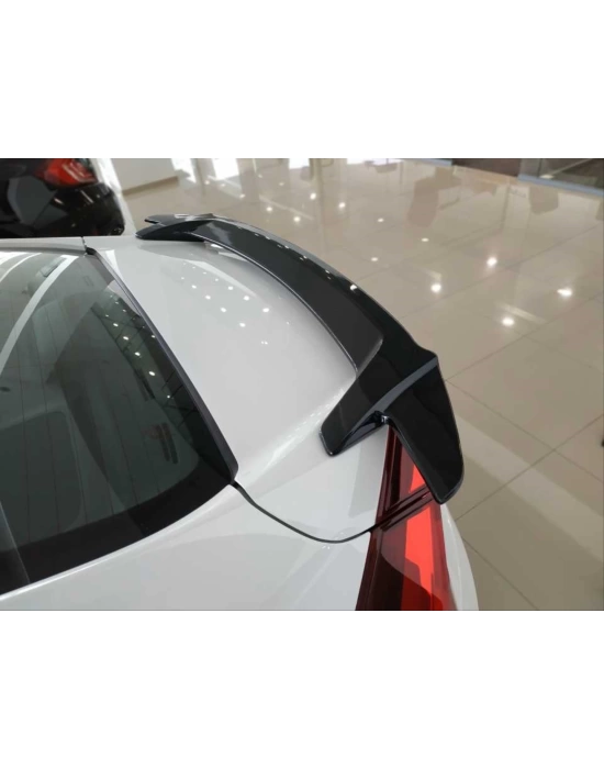 Honda Civic Fc5 2016-2020 Için Uyumlu Bagaj Üstü Spoiler(Çikintili Model) (Boyasiz)