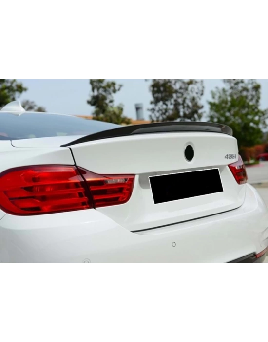 BMW 4 Serisi(2013-2019) F32 (2 Kapi) Için Uyumlu  Mp Spoiler  - Piano Black (Parlak Siyah)