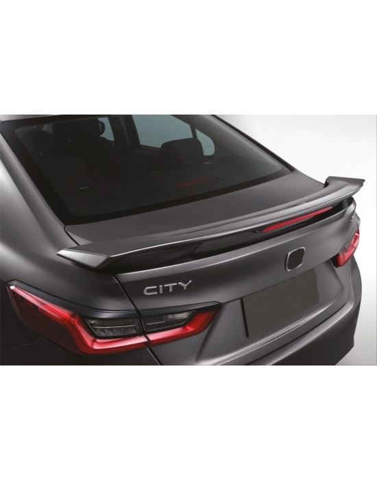 Honda City 2020+ Için Uyumlu  Spoiler  - Piano Black (Parlak Siyah)