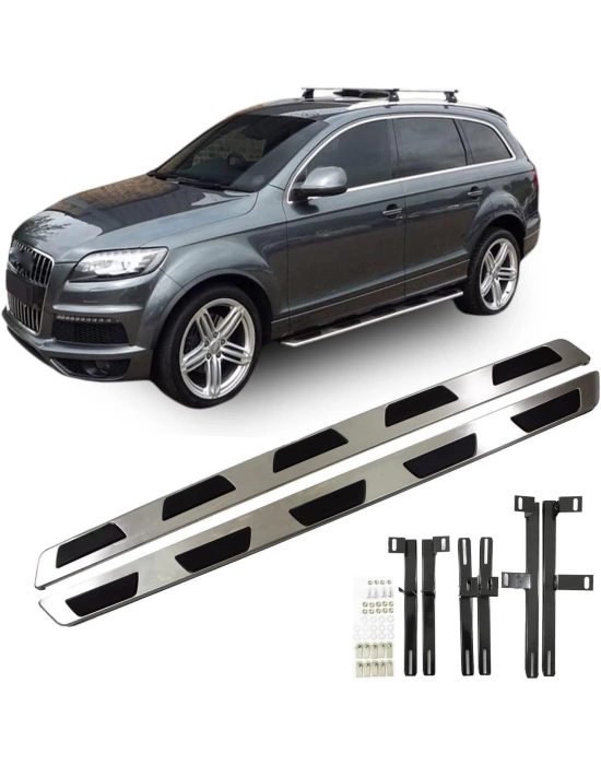 Audi Q7 2006-2015 Uyumlu OEM Yan Basamak Seti
