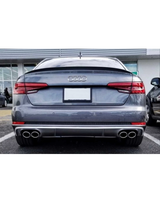 Audi A3 2016-2019 Uyumlu Spoiler - Piano Black