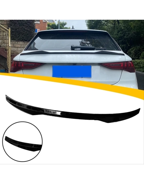 Audi A3 2021+ Uyumlu Mid Spoiler