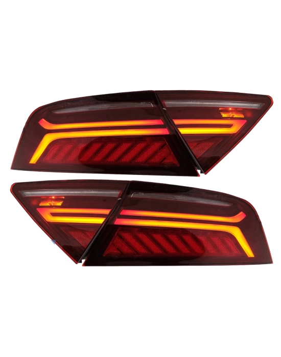 Audi A7 2009-2014 Uyumlu 2017+ Facelift LED Stop Set