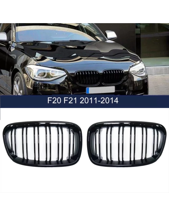 BMW 1 Serisi F20 2011-2015 Uyumlu M Panjur - Piano Black