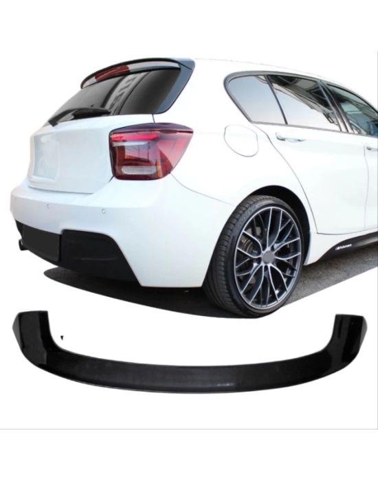 BMW 1 Serisi F20 2011-2018 Uyumlu Spoiler - Piano Black