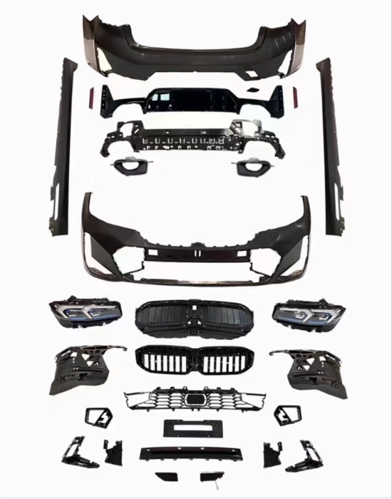 BMW 3 Serisi 2019+ Uyumlu G20 Facelift Body Kit ( LED Farlı Model ) - Full Set