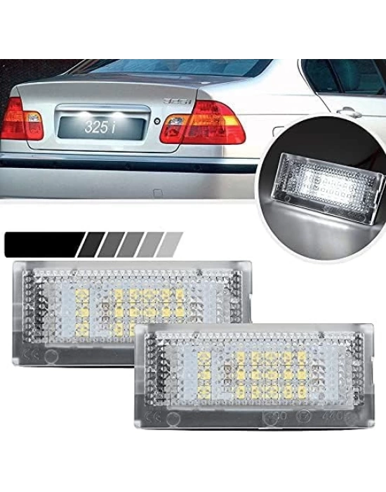 BMW 3 Serisi E46 2D Coupe Uyumlu OEM Plaka LED Seti