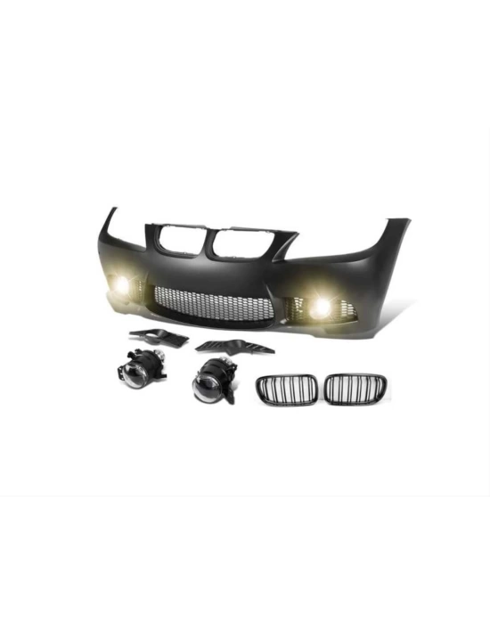 BMW 3 Serisi E90 2009-2011 Uyumlu Lci M3 Görünüm Ön Tampon Set - Full Set