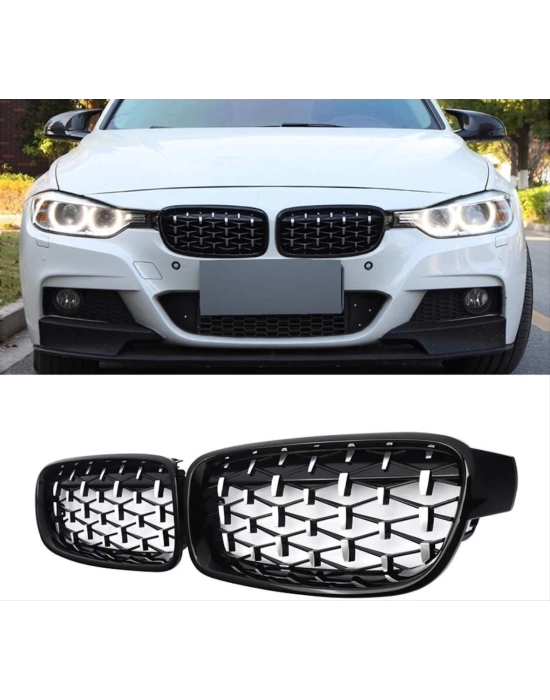 BMW 3 Serisi F30 Uyumlu Diamond Panjur