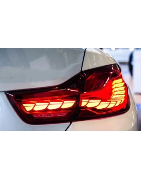 BMW 4 Serisi F32-F36 Uyumlu Dragon GTS LED Stop Set - Kırmızı