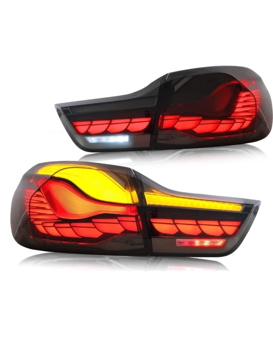 BMW 4 Serisi F32-F36 Uyumlu Dragon GTS LED Stop Set - Smoke