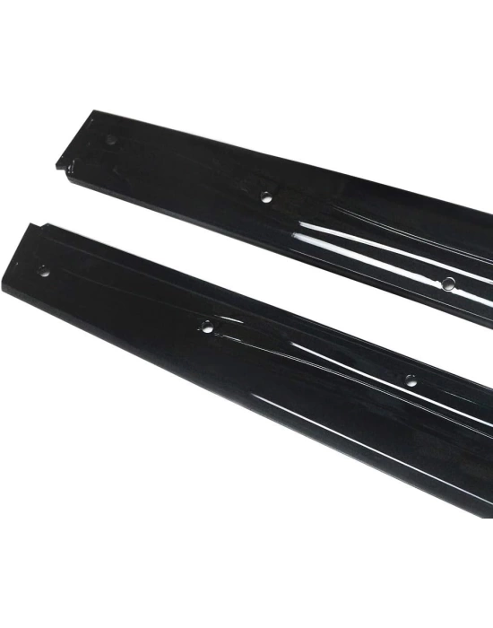 BMW 4 Serisi F32 Uyumlu Marşpiyel Lip Set - Piano Black