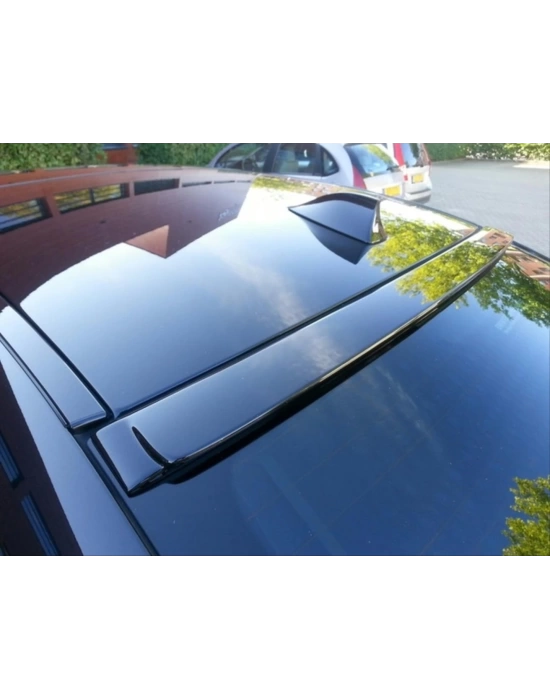 BMW 5 Serisi F10 2010-2016 Uyumlu Cam Üstü Spoiler - Piano Black