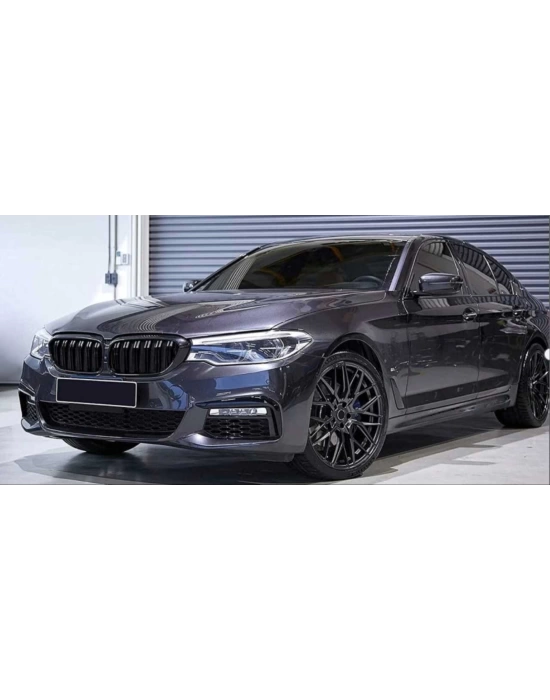 BMW 5 Serisi G30 2017-2019 Uyumlu M5 Görünüm Panjur - Çift Çizgi