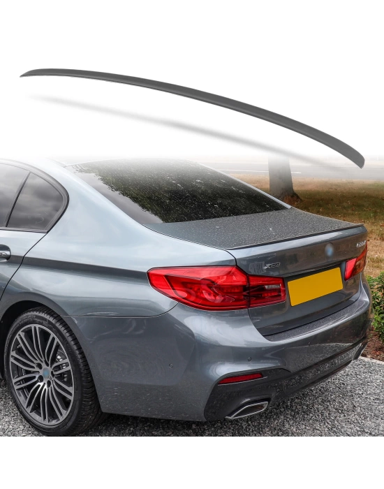 BMW 5 Serisi G30 Uyumlu M-Technic Spoiler - Piano Black