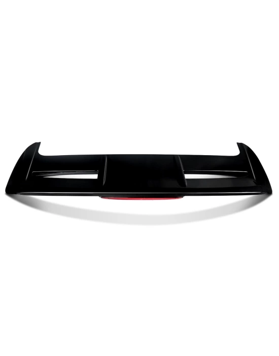 Ford Fiesta 2008-2014 Uyumlu Stop Işıklı spoiler - Piano Black