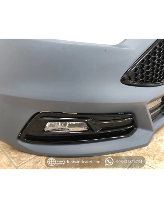 Ford Focus Için Uyumlu St Görünüm Ön Tampon Panjur Seti (2014 +)
