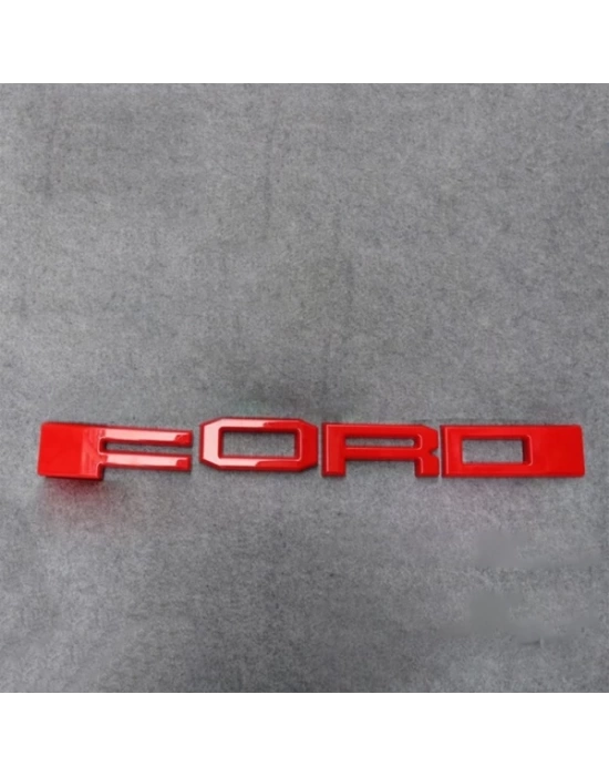 Ford Panjur Yazısı Kırmızı