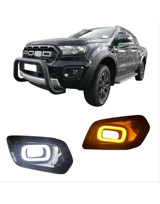 Ford Ranger T8 Wildtrack Uyumlu Ön LED Sis Seti