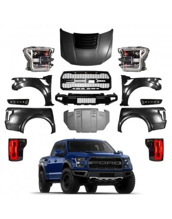 Ford Ranger Uyumlu F150 Gen 2 Body Kit - LED Farlı Model