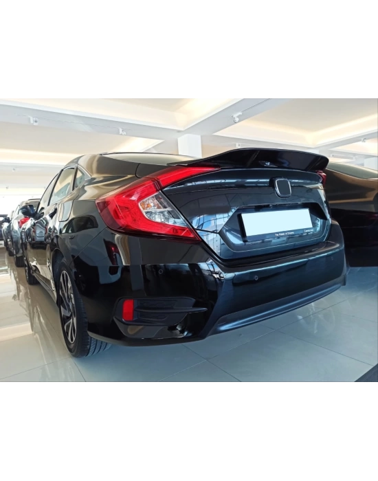 Honda Civic Fc5 2016-2020 Uyumlu DTO Model Spoiler - Piano Black