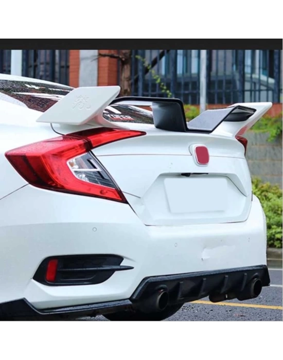 Honda Civic Fc5 2016-2020 Uyumlu M Model Bagaj Üzeri Spoiler