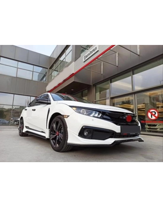 Honda Civic Fc5 2019+ Makyajlı Kasa Uyumlu Mugen Ön Ek