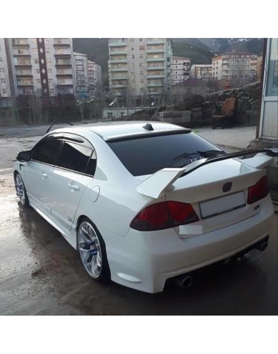 Honda Civic FD6 2006-2012 Uyumlu Type-R Spoiler - Boyasız