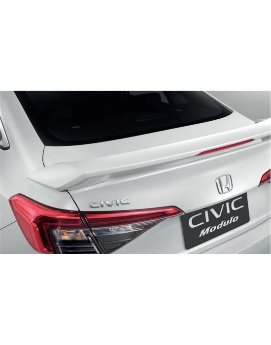 Honda Civic Fe1 2022+ Uyumlu Modulo Stop Işıklı Spoiler