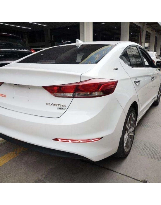 Hyundai Elantra 2017+ Agaç Dizayn Arka Sis Ledi