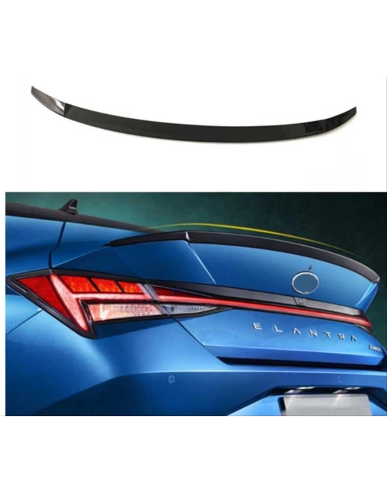 Hyundai Elantra 2021+ Uyumlu Spoiler - Piano Black