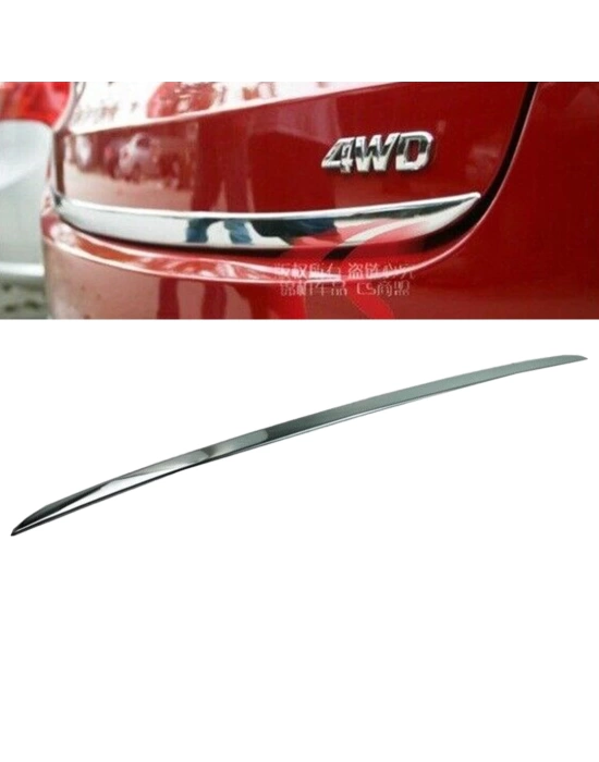 Hyundai İx35 2010-2015 Uyumlu Krom Bagaj Alt Çıtası