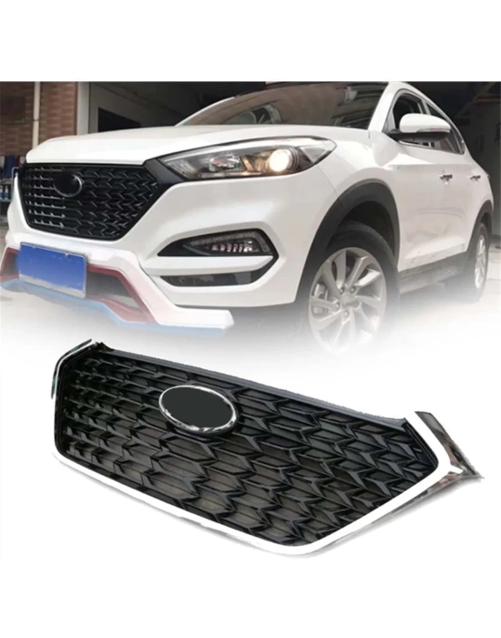 Hyundai Tucson 2015-2018 Krom Çerçeveli Panjur