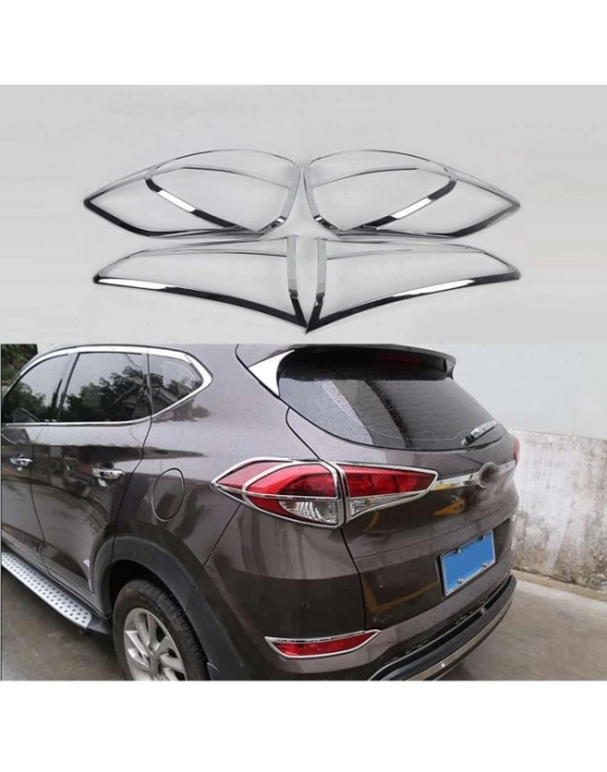 Hyundai Tucson Arka Stop Çerçevesi Krom