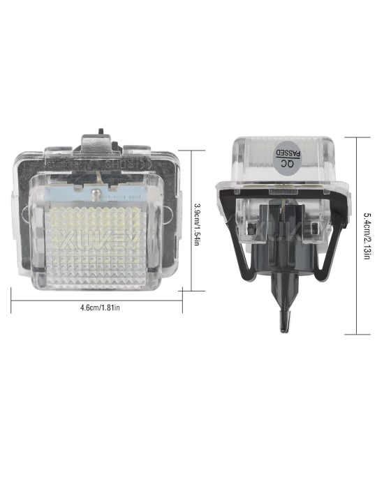 Mercedes C Serisi W204 4 Kapı Uyumlu OEM Plaka LED Seti