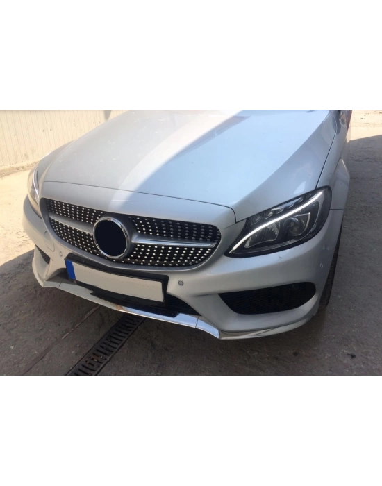 Mercedes C Serisi W205 2019+ Uyumlu Diamond Panjur - Gri