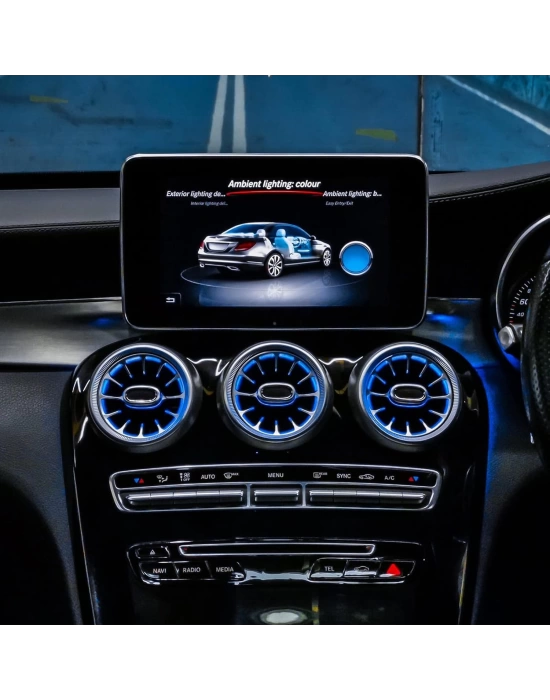 Mercedes C Serisi W215 2015-2018 Uyumlu 3 Renk Ön Havalandırma