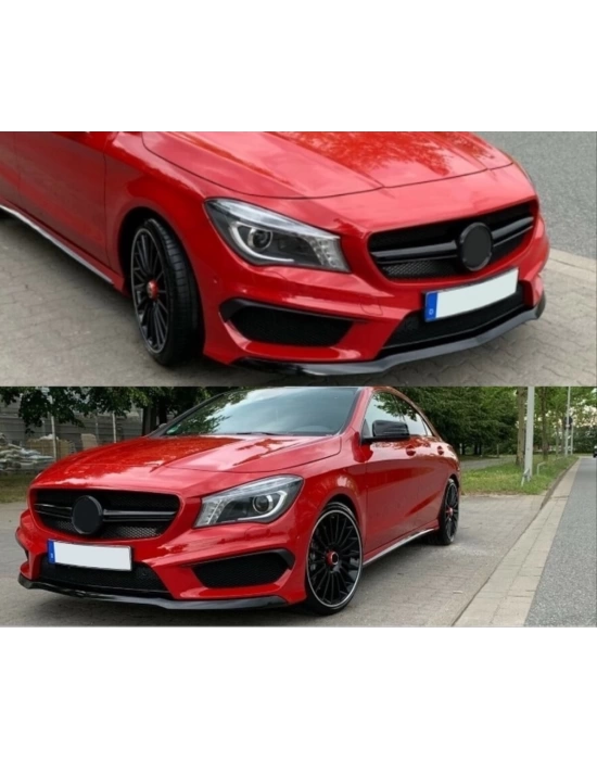 Mercedes CLA Serisi W117 2013-2015 Uyumlu CLA45 Görünüm Panjur - Siyah