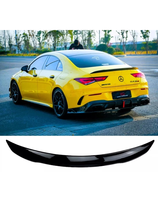 Mercedes CLA Serisi W118 2020+ Uyumlu Spoiler - Piano Black