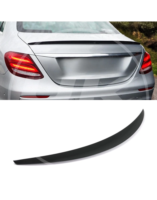 Mercedes E Serisi W213 2016-2019 Uyumlu AMG Spoiler - Piano Black