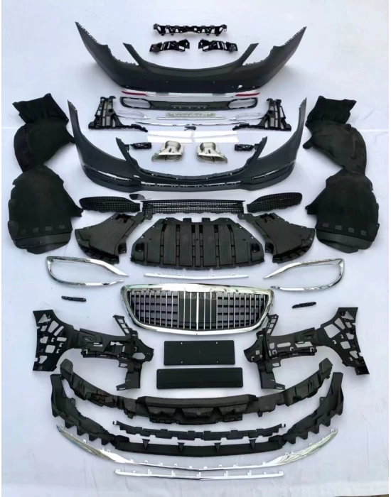 Mercedes S Serisi W222 2014-2020 Uyumlu Maybach Görünüm Body Kit - Full Set