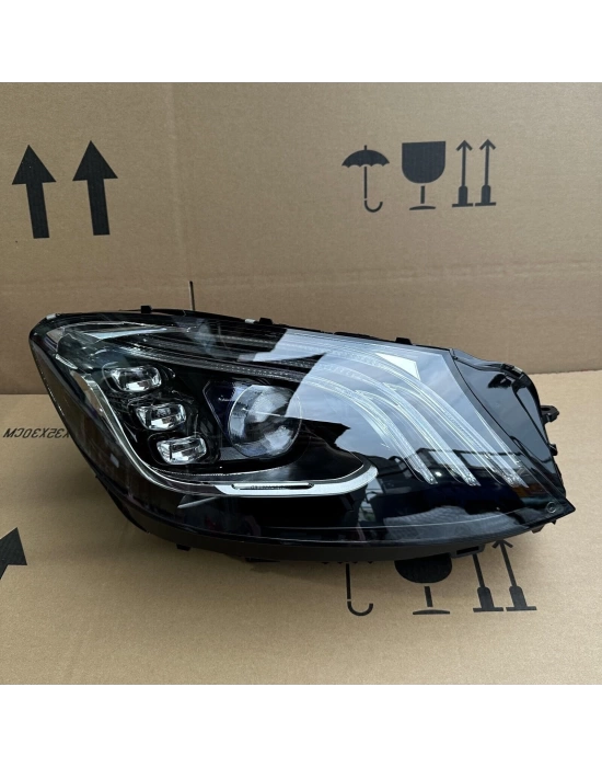Mercedes S Serisi W222 2014+ Uyumlu Maybach Görünüm LED Far Set