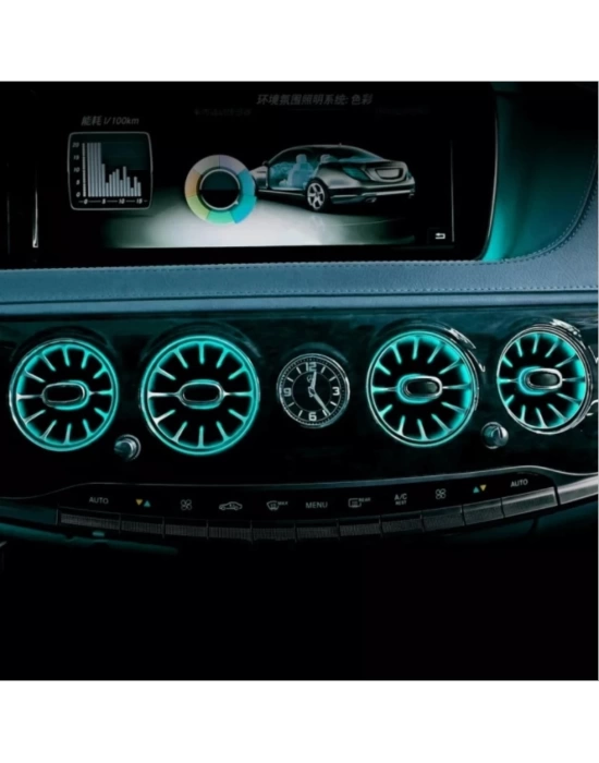 Mercedes S Serisi W222 Uyumlu Ön Havalandırma - 7 Renk