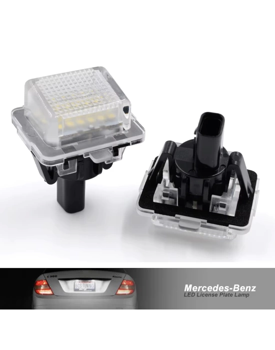 Mercedes W204 2D/4D/5D 2011+ Uyumlu OEM Plaka LED Seti