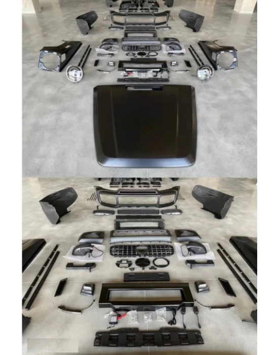 Mercedes W463 G Serisi Uyumlu Brabus Body Kit - Far ve Stop Dahil