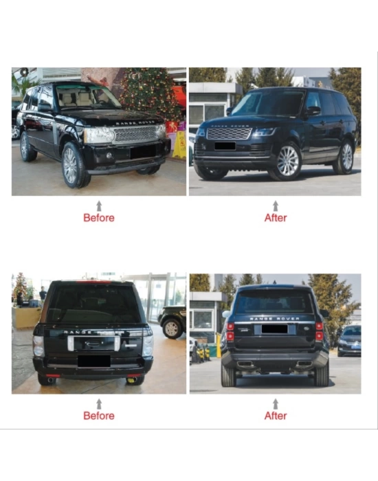 Range Rover Vogue 2002-2011 Uyumlu 2018+ Görünüm Facelift Body Kit