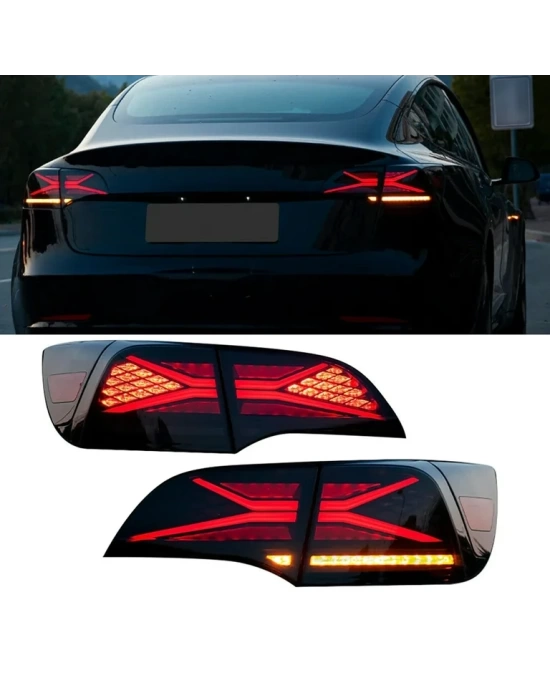 Tesla Model Y ve Model 3 Uyumlu LED Stop Set